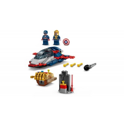 Конструктор LEGO Super Heroes Капітан Америка проти Таноса
