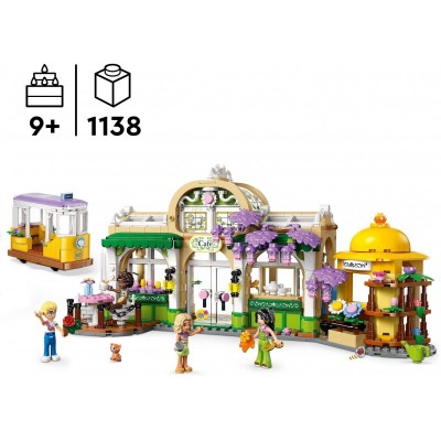 Конструктор LEGO Friends Кав'ярня з рослинами і квіткова крамниця