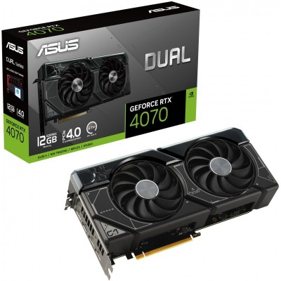 Відеокарта ASUS GeForce RTX 4070 12GB GDDR6X DUAL-RTX4070-12G