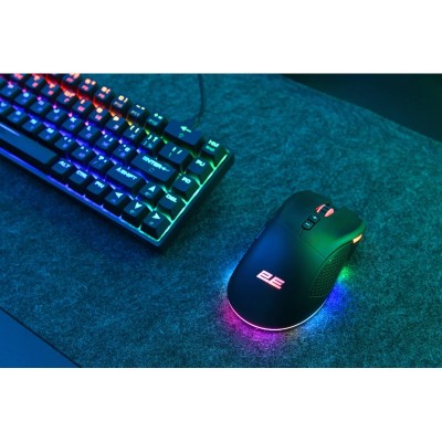 Миша 2E GAMING MG350 WL, RGB USB Black