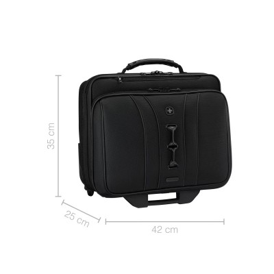 Кейс-пілот для ноутбука 16", Wenger Legacy Black Series, чорний Кейс-пілот для ноутбука 16", Wenger Legacy Black Series, чорний