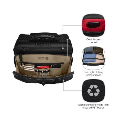 Кейс-пілот для ноутбука 16", Wenger Legacy Black Series, чорний Кейс-пілот для ноутбука 16", Wenger Legacy Black Series, чорний