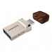 USB флеш накопитель ADATA 32GB UC360 Golden USB 3.1 OTG (AUC360-32G-RGD)