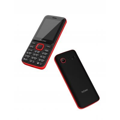 Мобільний телефон Nomi i2401 Black Red