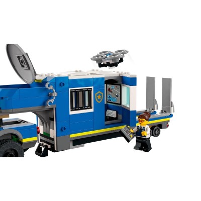 Конструктор LEGO City Поліцейська вантажівка з мобільним центром керування