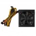 Блок живлення 2E BASIC POWER  (400W), 80%, 120mm, 1xMB 24pin(20+4), 1xCPU 8pin(4+4), 3xMolex, 4xSATA, 1xPCIe 8pin(6+2)