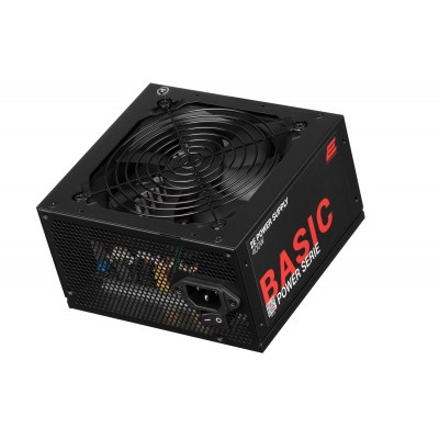 Блок живлення 2E BASIC POWER  (400W), 80%, 120mm, 1xMB 24pin(20+4), 1xCPU 8pin(4+4), 3xMolex, 4xSATA, 1xPCIe 8pin(6+2)