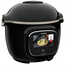 Мультиварка-скороварка Tefal Cook4me Touch, 1600Вт, чаша-6л, сенсорне керув., 13 програм, метал/пластик, чорний Мультиварка-скороварка Tefal Cook4me Touch, 1600Вт, чаша-6л, сенсорне керув., 13 програм, метал/пластик, чорний