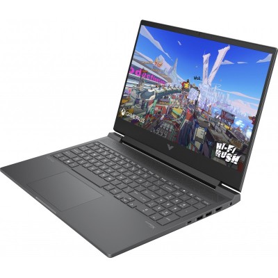 Ноутбук HP Victus 16-r1037ua 16.1" FHD IPS AG, Intel i7-14700HX, 32GB, F1024GB, NVD4060-8, DOS, чорний