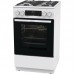 Плита Gorenje комбінована, 70л, 50x60см, дисплей, чавун, білий