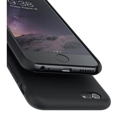 Чохол до моб. телефона Laudtec для iPhone 6/6s liquid case (black) (LT-I6LC)