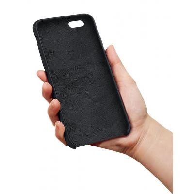 Чохол до моб. телефона Laudtec для iPhone 6/6s liquid case (black) (LT-I6LC)