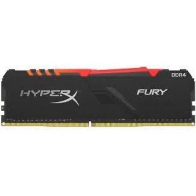 Модуль пам'яті для комп'ютера DDR4 16GB 3000 MHz HyperX Fury Black Kingston (HX430C15FB3A/16)
