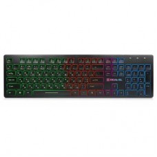 Клавіатура REAL-EL 7070 Comfort Backlit, black Клавіатура REAL-EL 7070 Comfort Backlit, black