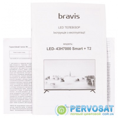 Телевизор Bravis LED-43H7000 Smart + T2