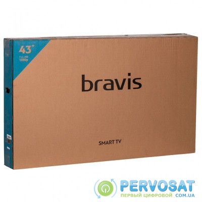 Телевизор Bravis LED-43H7000 Smart + T2
