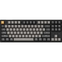 Клавіатура механічна Keychron C1 Pro 87Key, K pro Red, USB-A, QMK/VIA, Hot-swap, EN/UKR, RGB, чорний