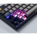 Клавіатура механічна Keychron C1 Pro 87Key, K pro Red, USB-A, QMK/VIA, Hot-swap, EN/UKR, RGB, чорний