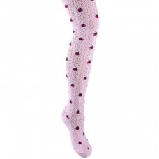 Колготки Bross з сонечками рожеві (12194-1-3G-pink)