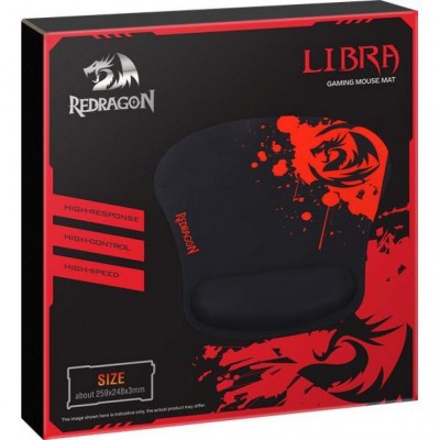 Коврик для мышки Redragon Libra Speed Black-Red (78305)