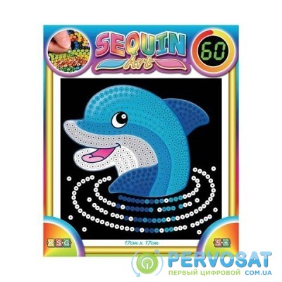 Sequin Art Набор для творчества 60 Дельфин