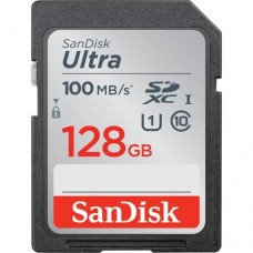 Карта пам'яті SanDisk 128GB SDXC C10 UHS-I R100MB/s Ultra Карта пам'яті SanDisk 128GB SDXC C10 UHS-I R100MB/s Ultra