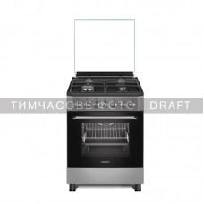 Плита ARDESTO комбі Elegance, 66л, 60x60см, конвекція, чавун, підсвічування, форсунки LPG (підключення газового балона), знімні направляючі, сірий Плита ARDESTO комбі Elegance, 66л, 60x60см, конвекція, чавун, підсвічування, форсунки LPG (підключення газового балона), знімні направляючі, сірий