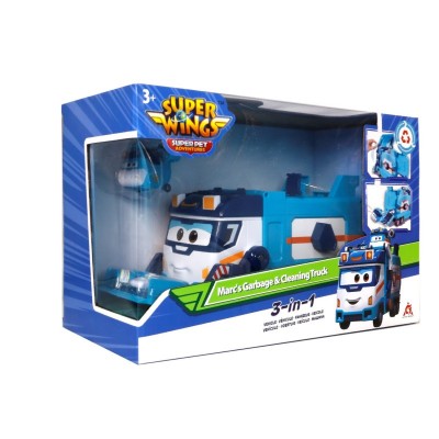 Ігровий набір Super Wings Вантажівка Марка для сміття та прибирання