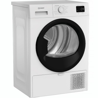 Сушильна машина Indesit тепловий насос, 8кг, A+, 54,5см, дисплей, білий