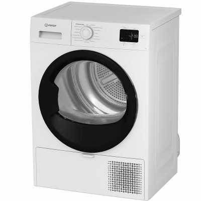 Сушильна машина Indesit тепловий насос, 8кг, A+, 54,5см, дисплей, білий