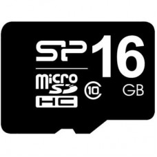 Карта пам'яті Silicon Power 16Gb microSDHC UHS-I class 10 (SP016GBSTHBU1V10SP) Карта пам'яті Silicon Power 16Gb microSDHC UHS-I class 10 (SP016GBSTHBU1V10SP)