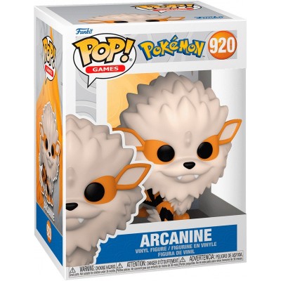 Фігурка Funko POP Games: Pokemon - Arcanine (EMEA)