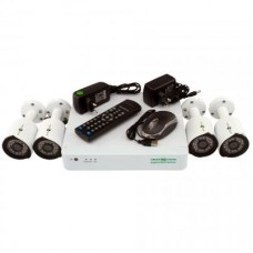 Комплект відеоспостереження GreenVision GV-K-S13/04 1080P (5525)