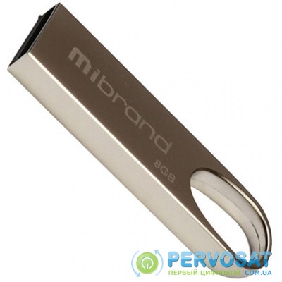 USB флеш накопитель Mibrand 8GB Irbis Silver USB 2.0 (MI2.0/IR8U3S)