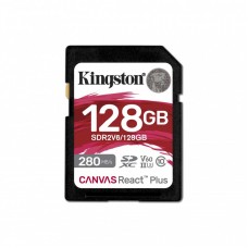 Карта пам'яті Kingston SD 128GB C10 UHS-II U3 R280/W100MB/s Карта пам'яті Kingston SD 128GB C10 UHS-II U3 R280/W100MB/s