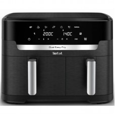 Мультипіч Tefal Dual Easy Fry XXL, 2700Вт, чаша-6.5+4.5л, сенсорне керув., 2 чаши, гриль, пластик, чорний Мультипіч Tefal Dual Easy Fry XXL, 2700Вт, чаша-6.5+4.5л, сенсорне керув., 2 чаши, гриль, пластик, чорний