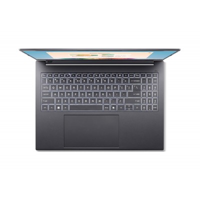 Ноутбук Acer Aspire 16 A16-61M 16" WUXGA+ OLED, AMD R7-350, 32GB, F1GB, UMA, Win11, сірий
