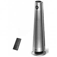 Тепловентилятор Dreo, 25м2, 2000Вт, електр. упр-ння, керамич.нагрів.елемент, пульт ДУ, 8 швидк. , срібний Тепловентилятор Dreo, 25м2, 2000Вт, електр. упр-ння, керамич.нагрів.елемент, пульт ДУ, 8 швидк. , срібний