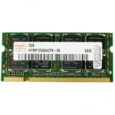 Модуль пам'яті для ноутбука SoDIMM DDR2 2GB 800 MHz Hynix (HYMP125S64CP8-S6 / HMP125S6EFR8C-S6) Модуль пам'яті для ноутбука SoDIMM DDR2 2GB 800 MHz Hynix (HYMP125S64CP8-S6 / HMP125S6EFR8C-S6)