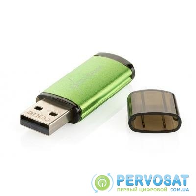 USB флеш накопитель eXceleram 64GB A3 Series Green USB 3.1 Gen 1 (EXA3U3GR64)