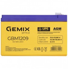 Батарея до ДБЖ Gemix GBM 12В 9 Ач (GBM1209)