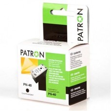 Картридж PATRON CANON PG-40Bk BLACK (CI-CAN-PG-40-B-PN) Картридж PATRON CANON PG-40Bk BLACK (CI-CAN-PG-40-B-PN)