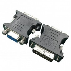 Перехідник DVI (24+5 пин)/VGA, M/F HD (3 ряда) Cablexpert (A-DVI-VGA-BK) Перехідник DVI (24+5 пин)/VGA, M/F HD (3 ряда) Cablexpert (A-DVI-VGA-BK)