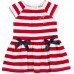 Платье Babyjoy в полоску (11813-86G-red)
