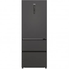 Холодильник Haier багатодверний, 190.5x70х64.8, холод.відд.-354л, мороз.відд.-174л, 3дв., А+, NF, інв., дисплей, зона нульова, чорний