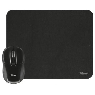 Мышка Trust Primo Wireless Mouse with mouse pad - black (21979)