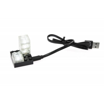 LIGHT STAX База 4х4 в наборе с элементами 2х2 LED LS-S11501