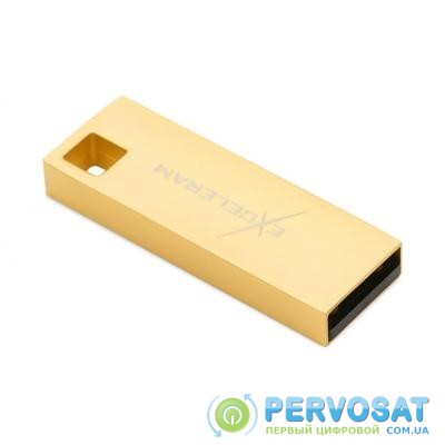 USB флеш накопитель eXceleram 64GB U1 Series Gold USB 3.1 Gen 1 (EXP2U3U1G64)
