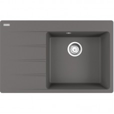 Мийка кухонна Franke Centro, фраграніт, прямокутник, з крилом, 780х500х200мм, чаша - 1, врізна, CNG 611-78 TL , сірий камінь Мийка кухонна Franke Centro, фраграніт, прямокутник, з крилом, 780х500х200мм, чаша - 1, врізна, CNG 611-78 TL , сірий камінь