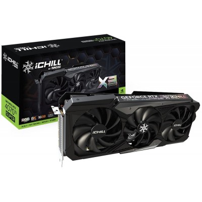 Відеокарта INNO3D GeForce RTX 4070 Ti Super 16GB GDDR6X iChill X3